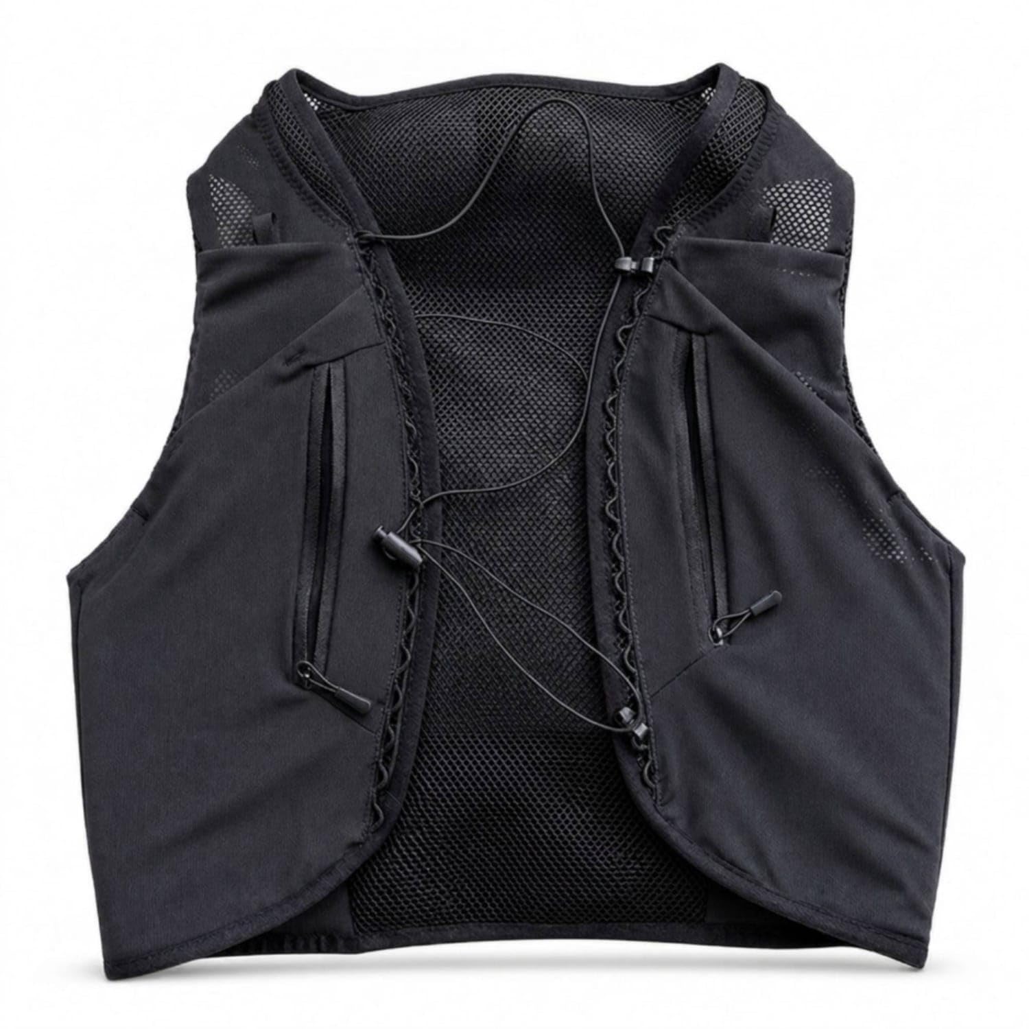 Breathable Running Hydration Vest Lightweight Hydration Vest Close-Fitting Water Backpack Adjustable for Runners, Hikers, Cyclists, Hiking, Cycling, Outdoor Activities, L-image-22