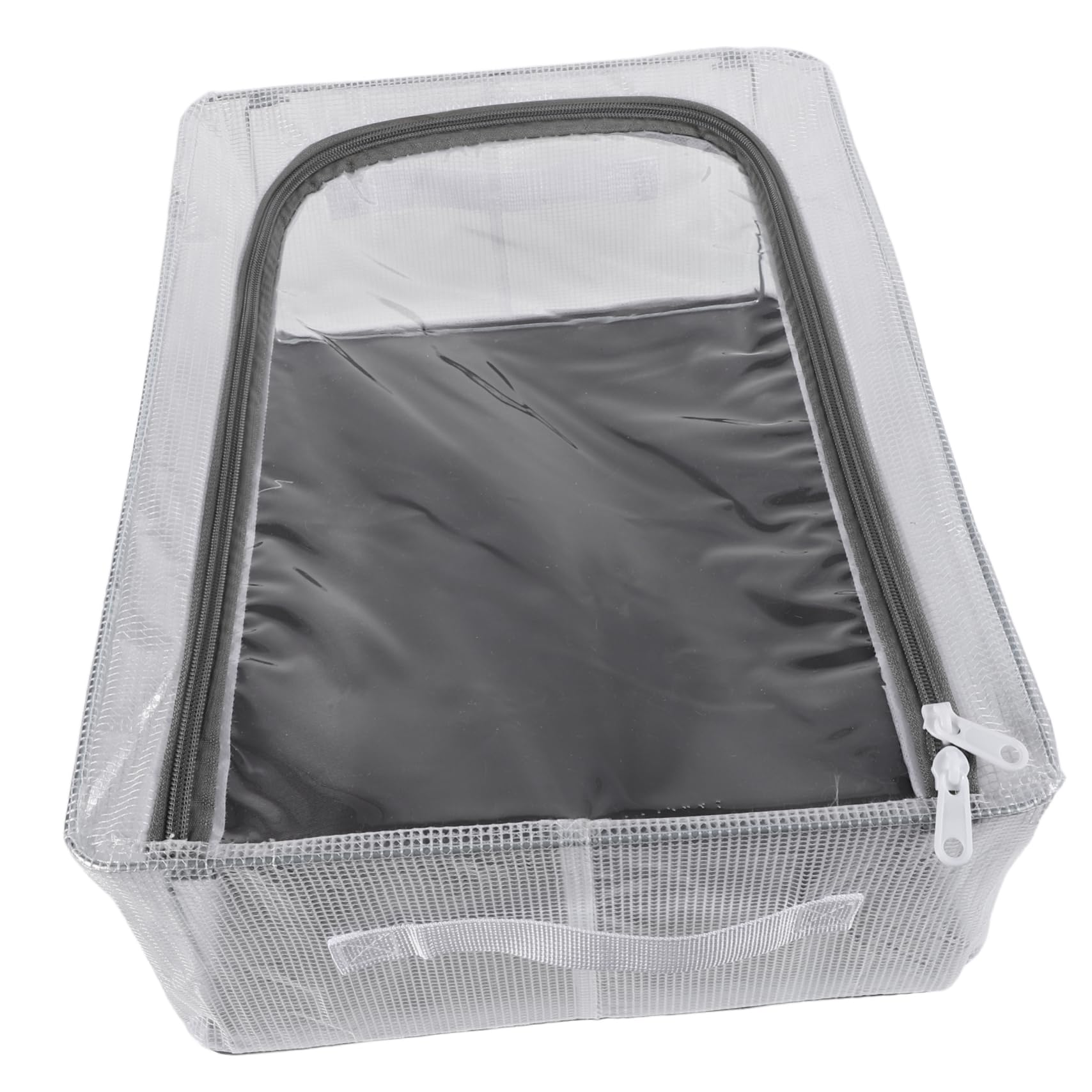 DECHOUS Efficient Hat Storage Lid-top Baseball Cap Box Home Travel Hat Organizer