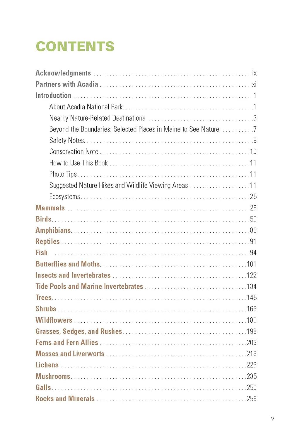 Nature Guide to Acadia National Park (Nature Guides to National Parks Series)