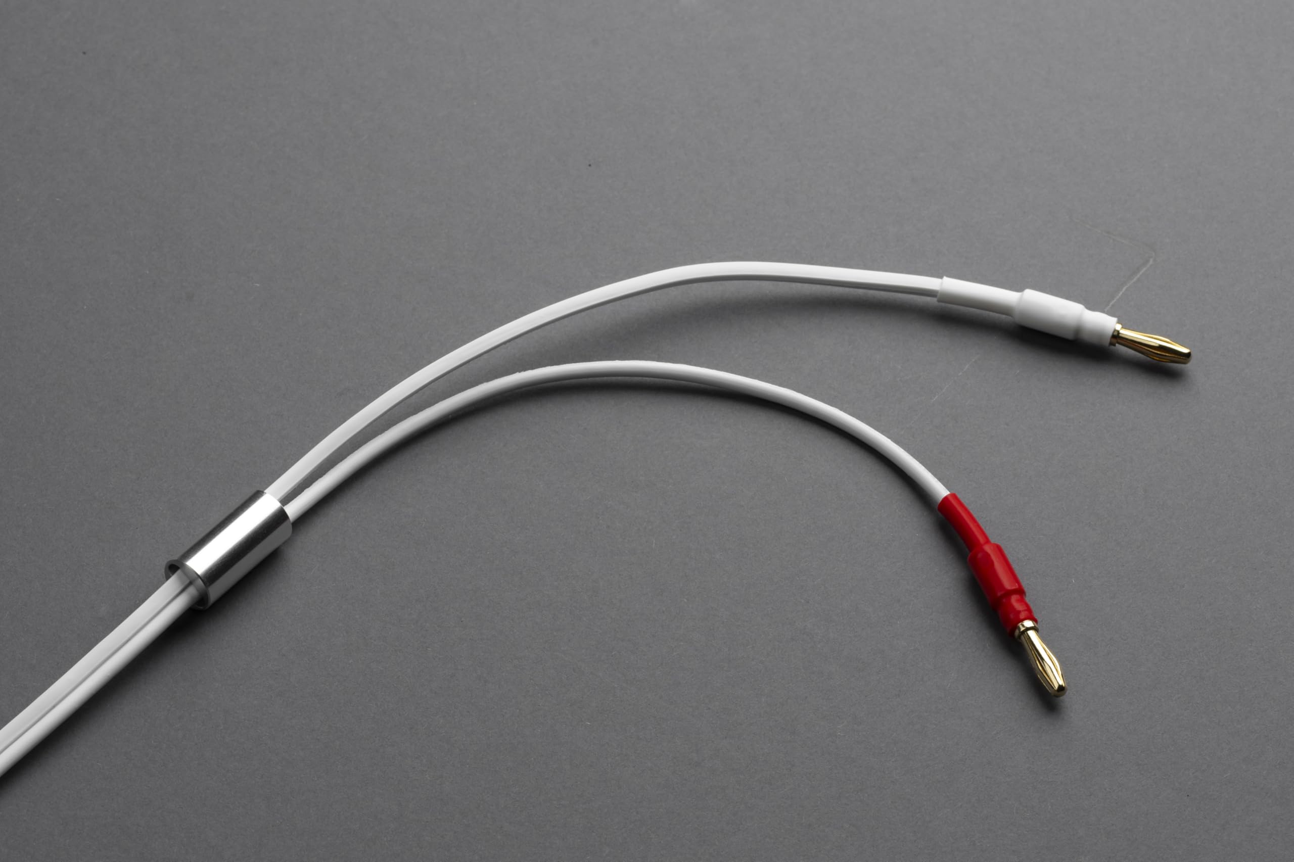 TONE Speaker Cable Set – 2 x 3 m cavo altoparlante flessibile in rame OFC, connettore a banana Ø 4 mm, placcato oro, Made in Europe