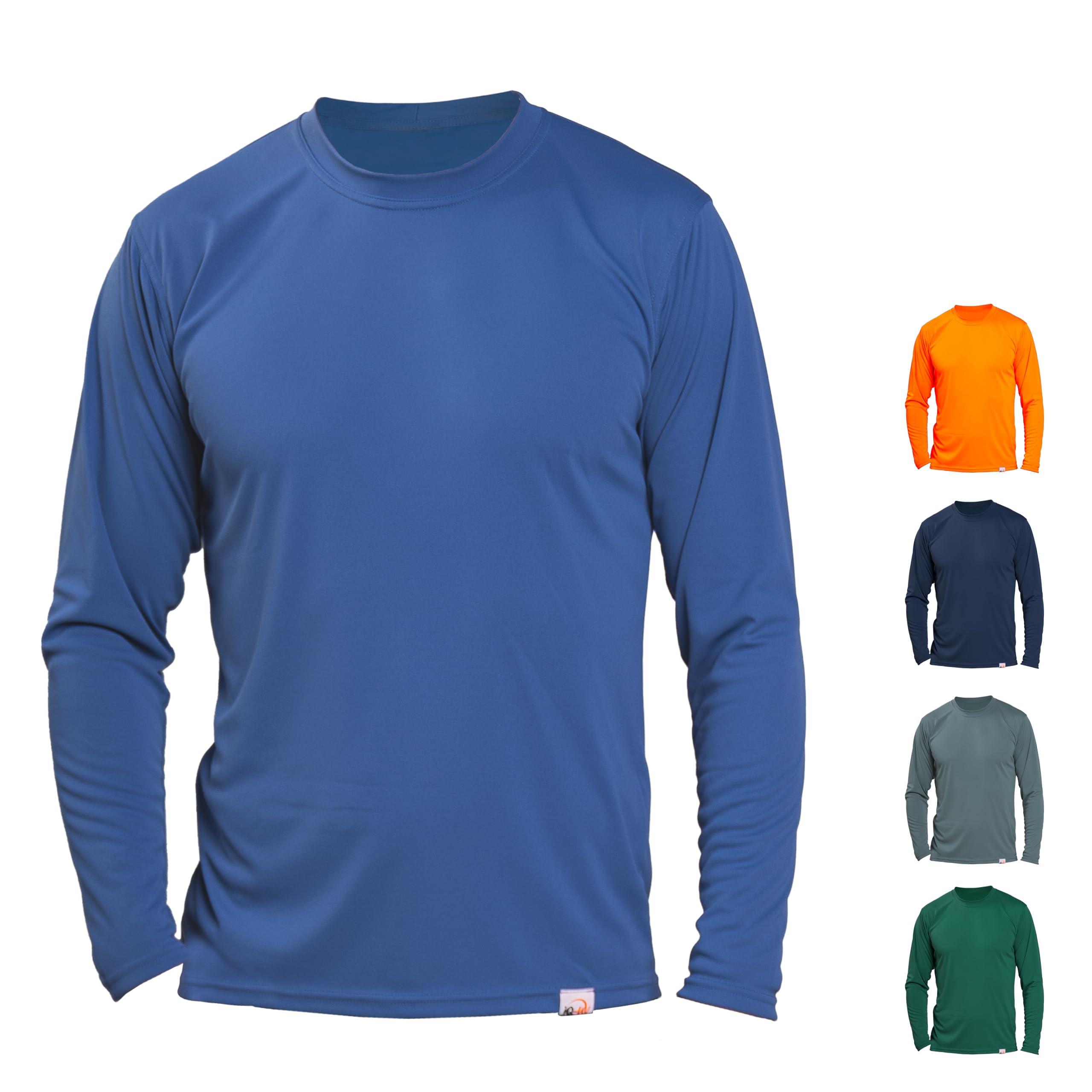 iQ-UV Męski T-shirt Cool długi rękaw zrównoważony iQ-Company