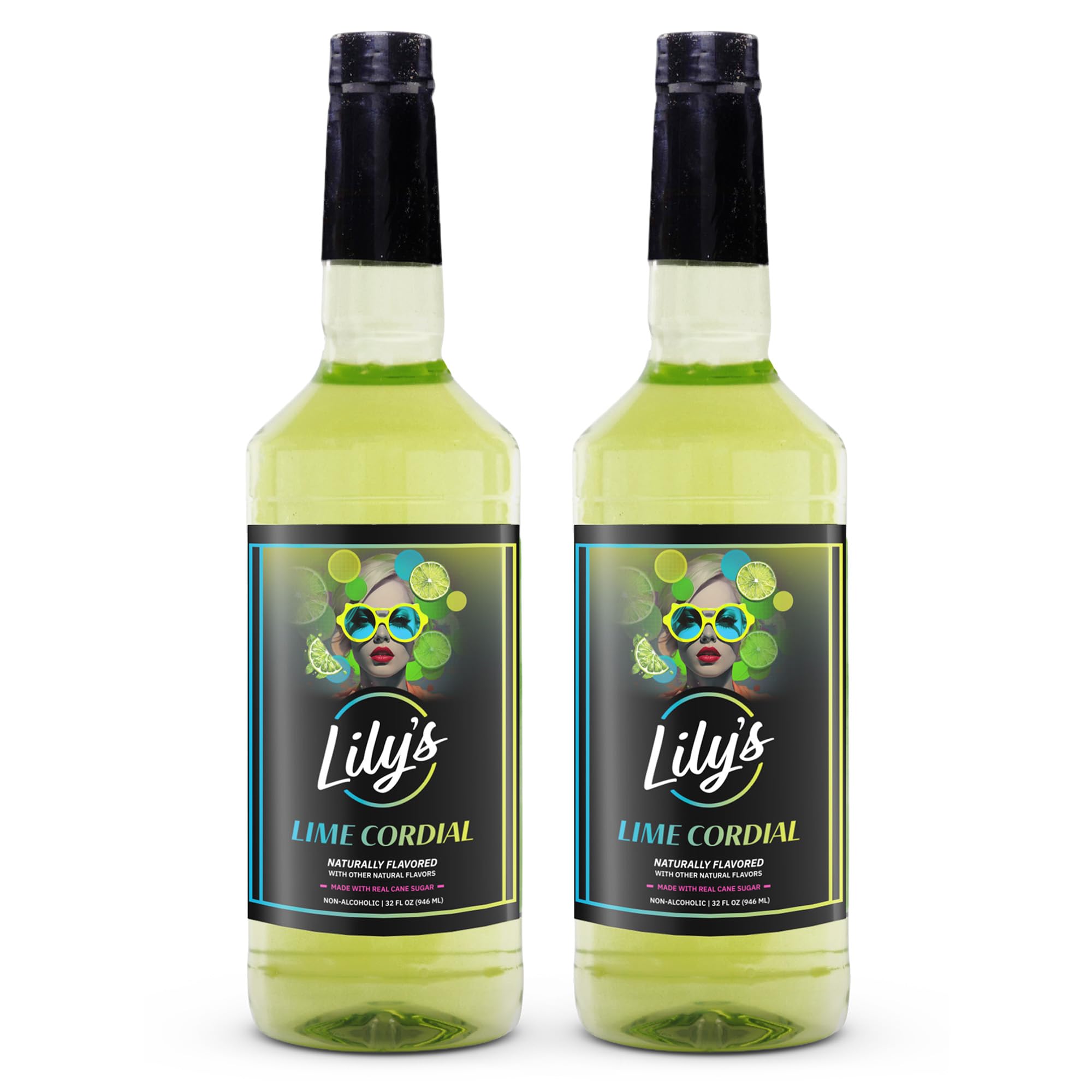 ソフトドリンク Lily Amazon.com: Lily's Mixers Lime Syrup for Cocktails – Our Large 32