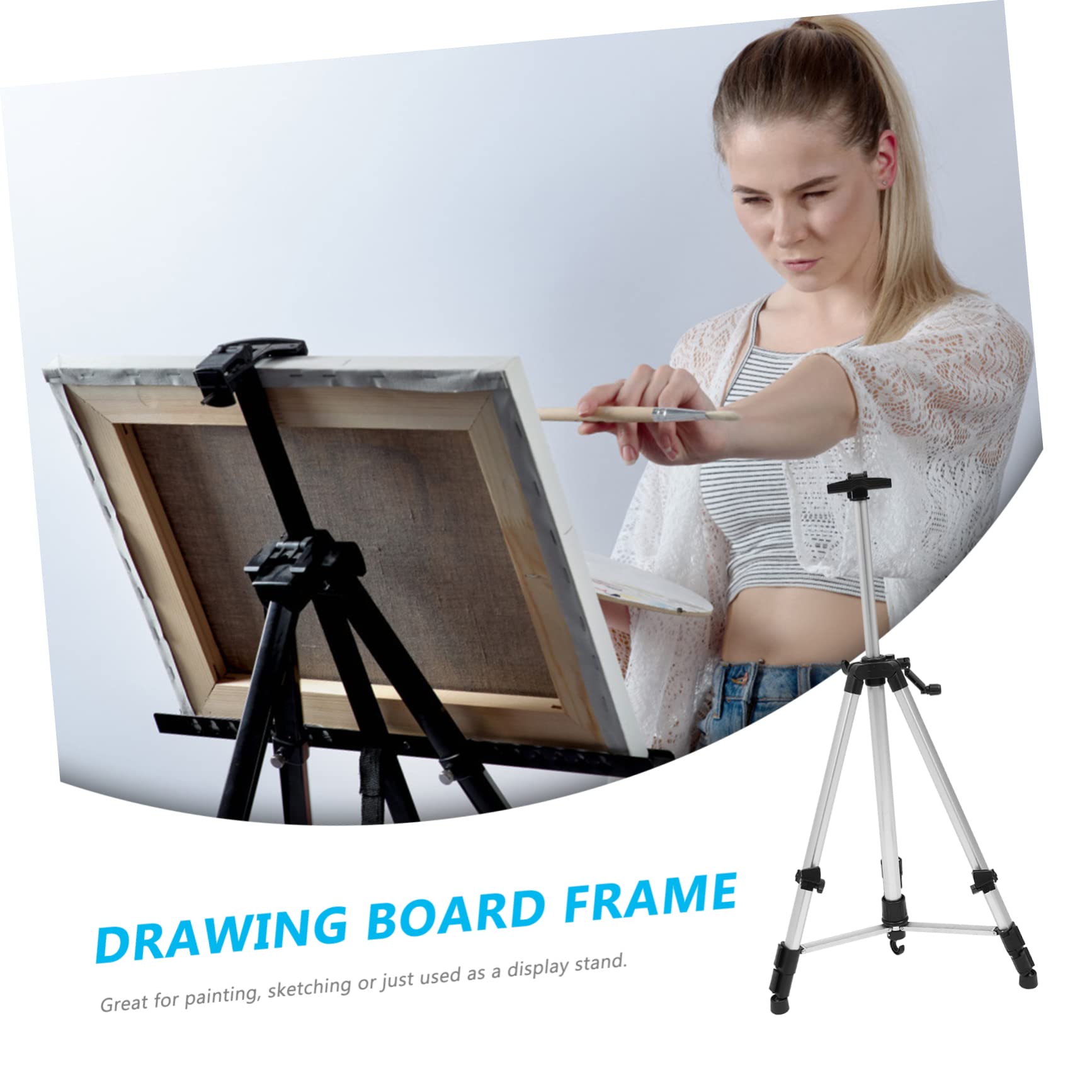 Faltbare Staffelei Höhenverstellbar Für Leinwand Malen Skizzieren Aluminiumlegierung Stabil Outdoor Indoor Präsentationsständer