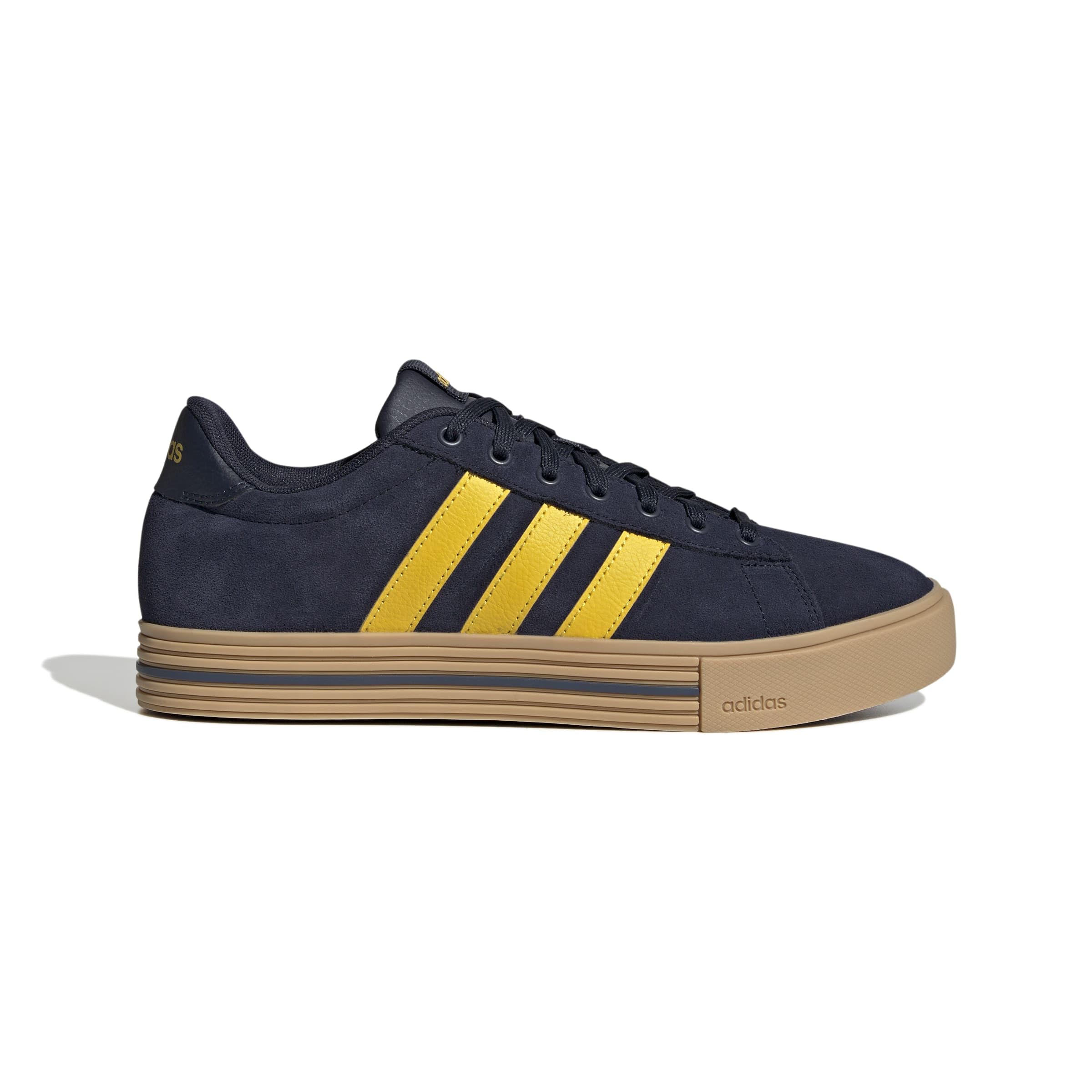 Adidas Unisex Daily 4.0 Shoes, Legend Ink/Utility Yellow/Gum 3, 41 1/3 EU