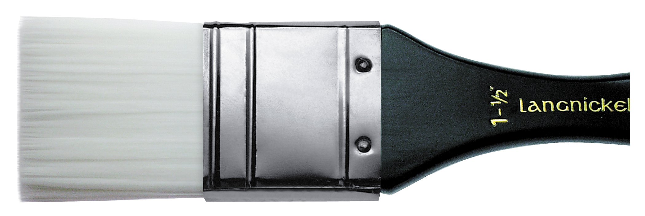 Setco Acrylic Oil Brush, Royal & Langnickel, Snow White, Taklon Brush, 1-1/2-Inch, 296-2542