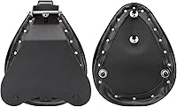 Vista 3 de Asiento de Conducción para Motocicleta Bobber Asiento Solo con Kit de Soporte de Montaje de Base con Resorte de Reemplazo para Harley Davidson