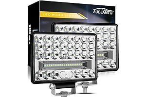 AUBEAMTO 5 Inch 26000LM 12V / 24V Led Lights Pod, Off Road...