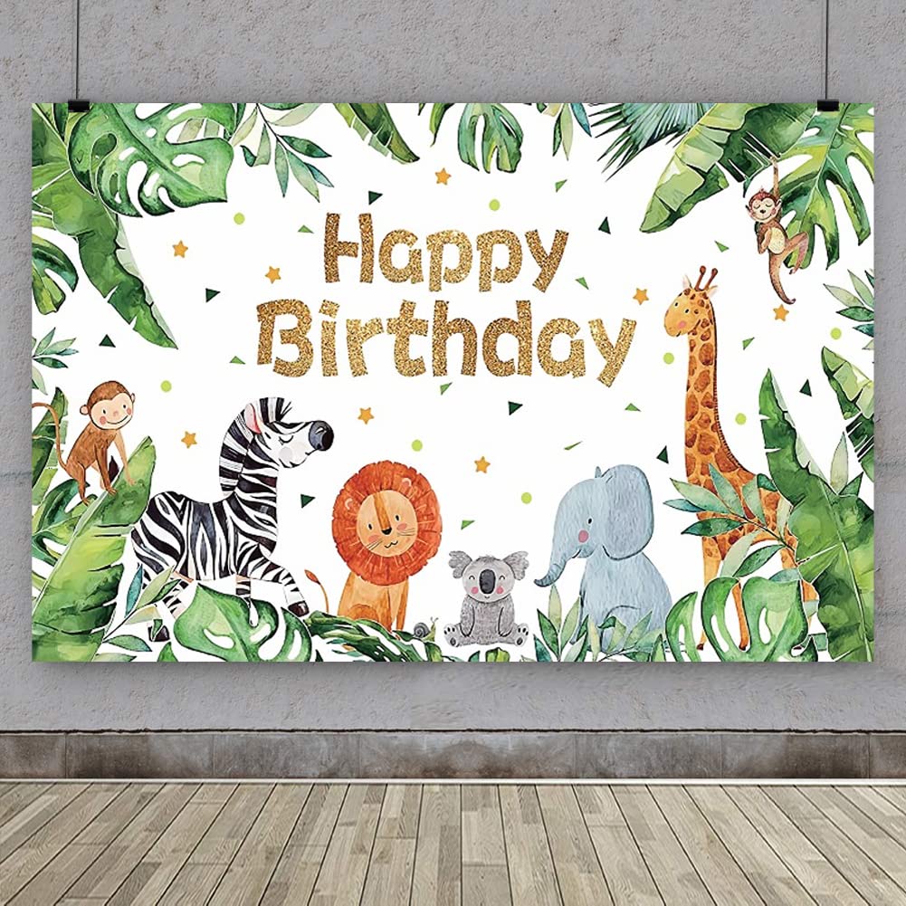 Ghirlanda Cartone Animali Foresta Ghirlanda Compleanno Tema