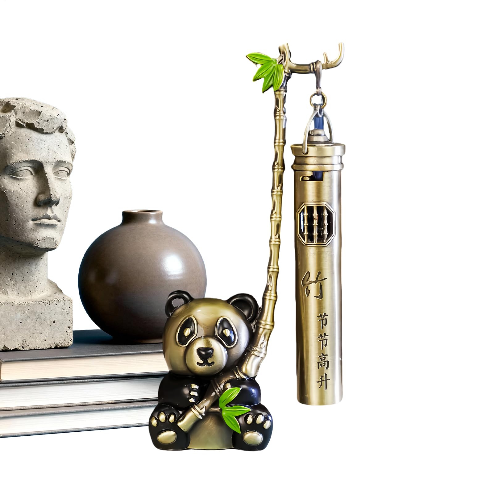 Porte-encens panda original, idée cadeau esthétique pour hommes et femmes