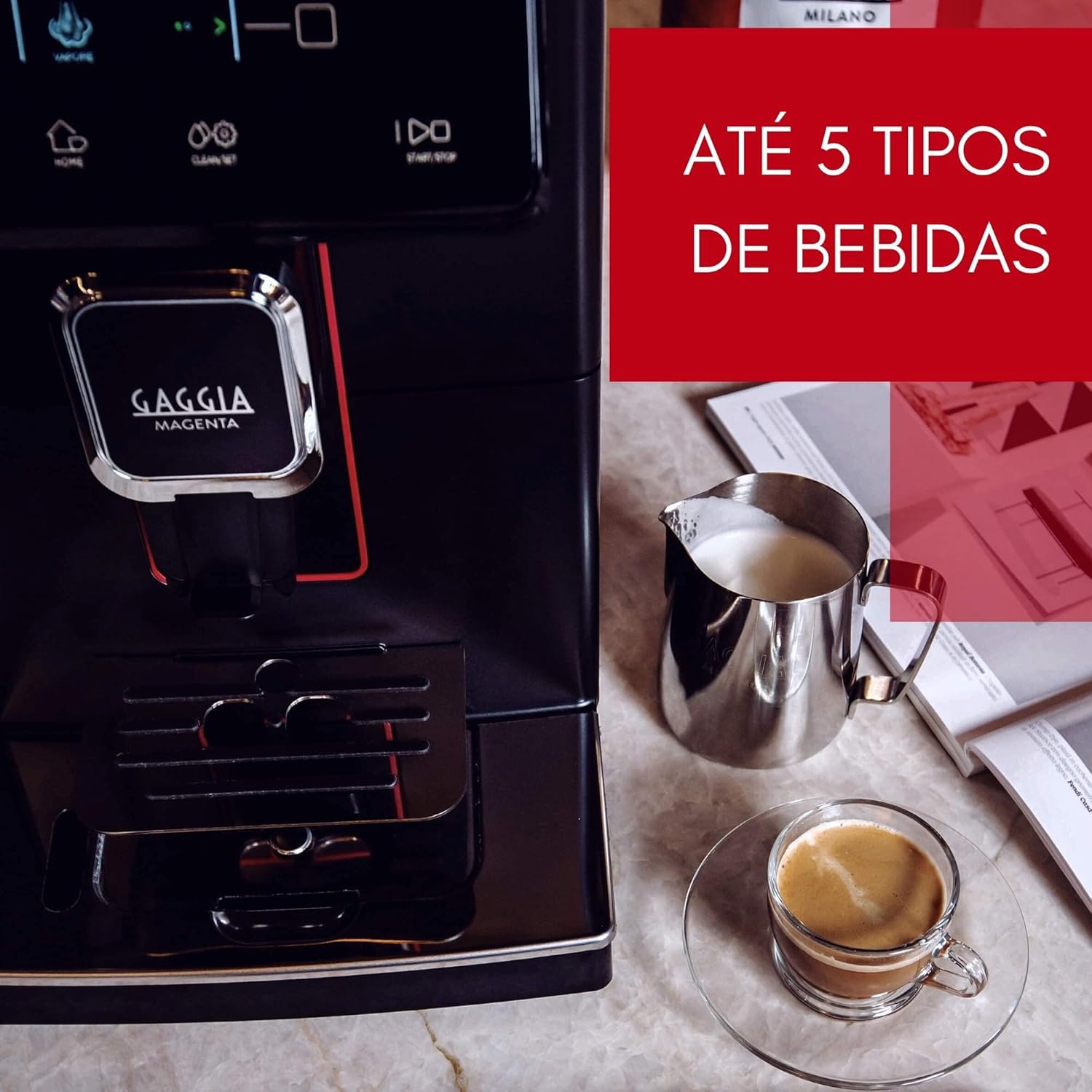 Gaggia Cafeteira Espresso Automática Magenta Plus: Review após 30 dias