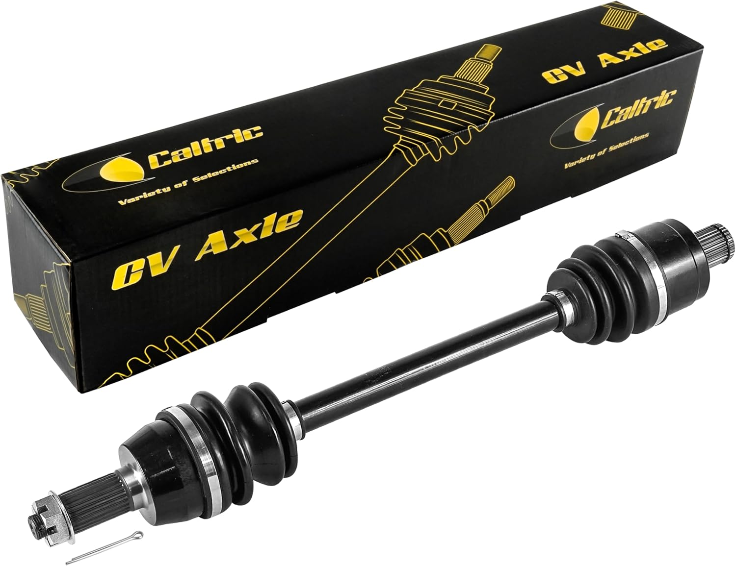 Caltric Rear Left Complete Cv Joint Axle Compatible with Polaris Sportsman Xp 850 2010 2011 2012 2013 2014 2015