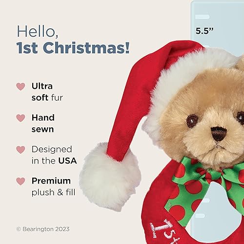 Miniatura 2 de Bearington Baby Lil Alma, 5.5 Inch Plush Llama Stuffed Animal Soft Rattle