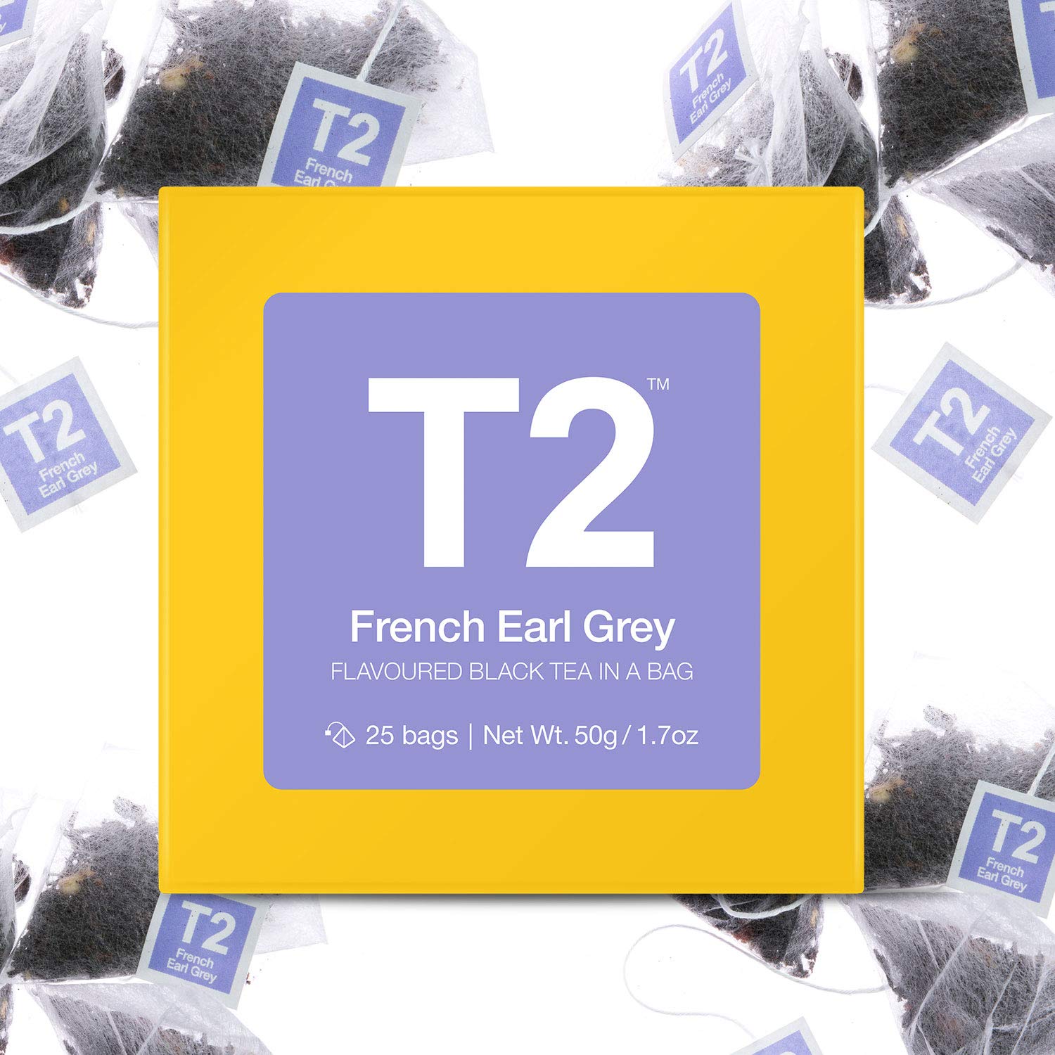 Amazon.com : T2 Tea - French Earl Grey Black Tea, Tea Bags in a