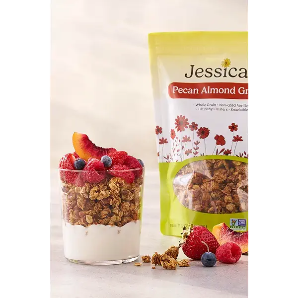 Jessica’s Pecan Almond Granola - Handmade, Non-GMO, Gluten-Free, Whole Grain, 11oz 3