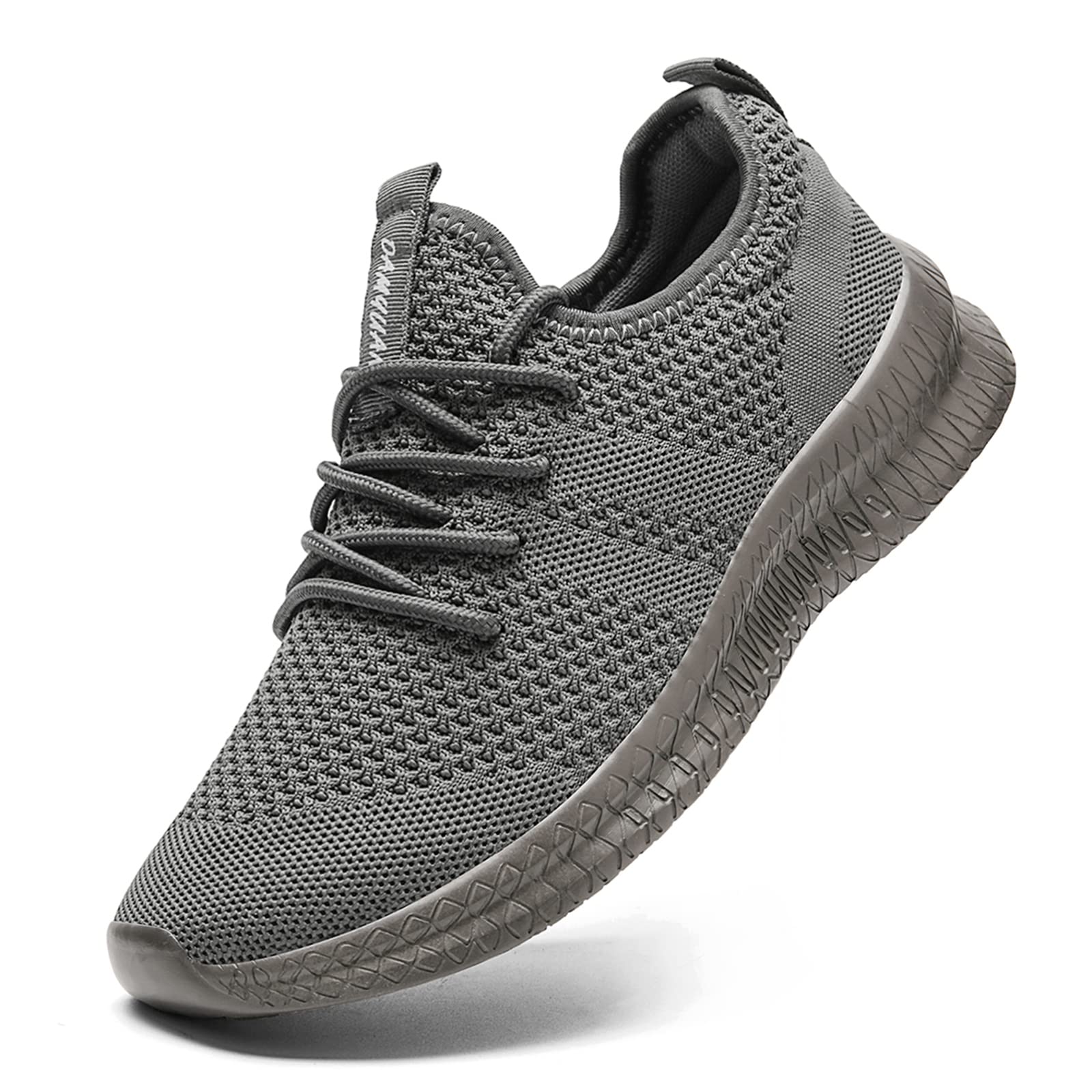 FUJEAK Herren Walkingschuhe Turnschuhe Fitnessstudio Sportschuhe Sneaker Running Tennis Schuhe Freizeit Straßenlaufschuhe Fashion Leichtgewichts Atmungsaktiv Schlüpfen Schuhe
