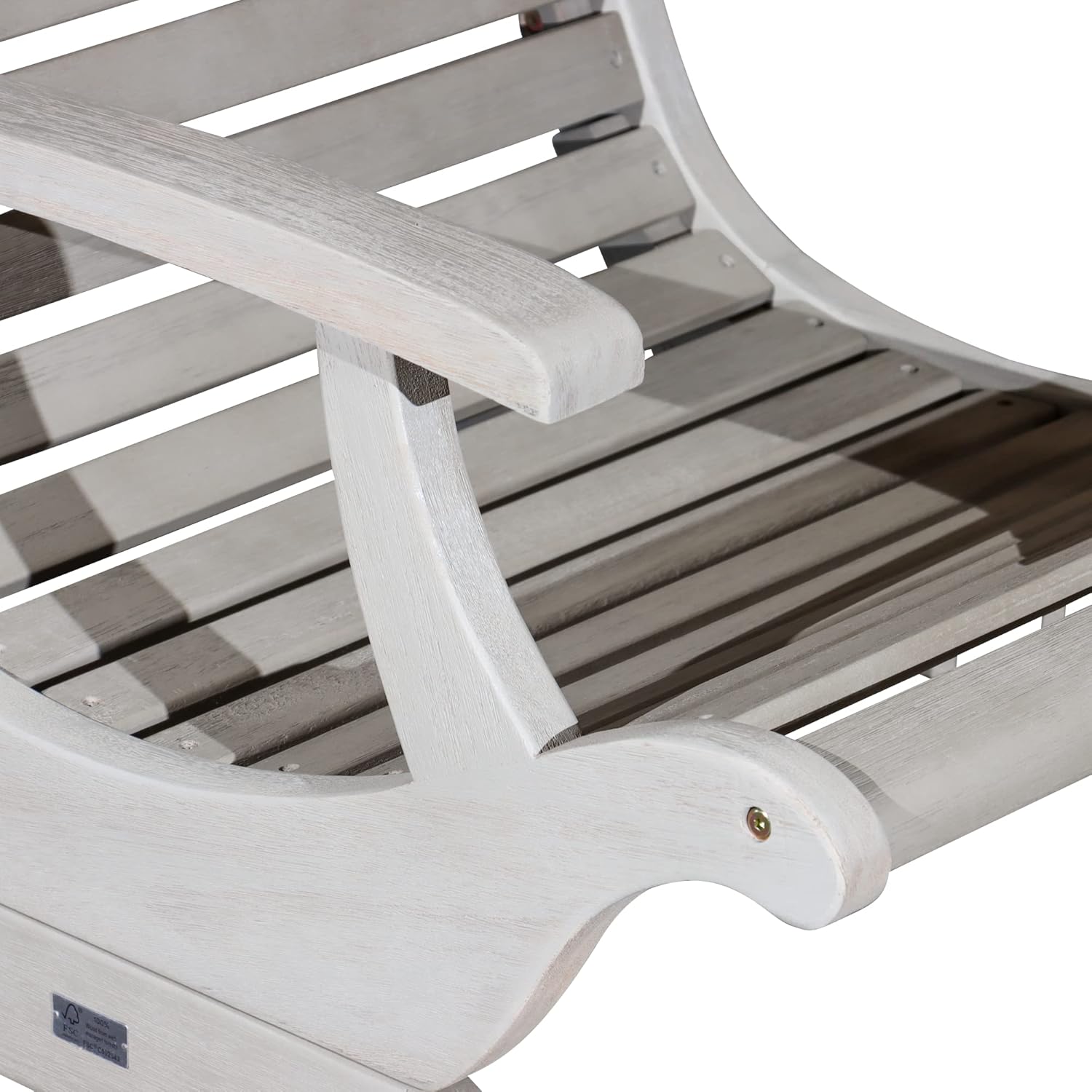 Eucalyptus Plantation Chair Driftwood Gray UY262