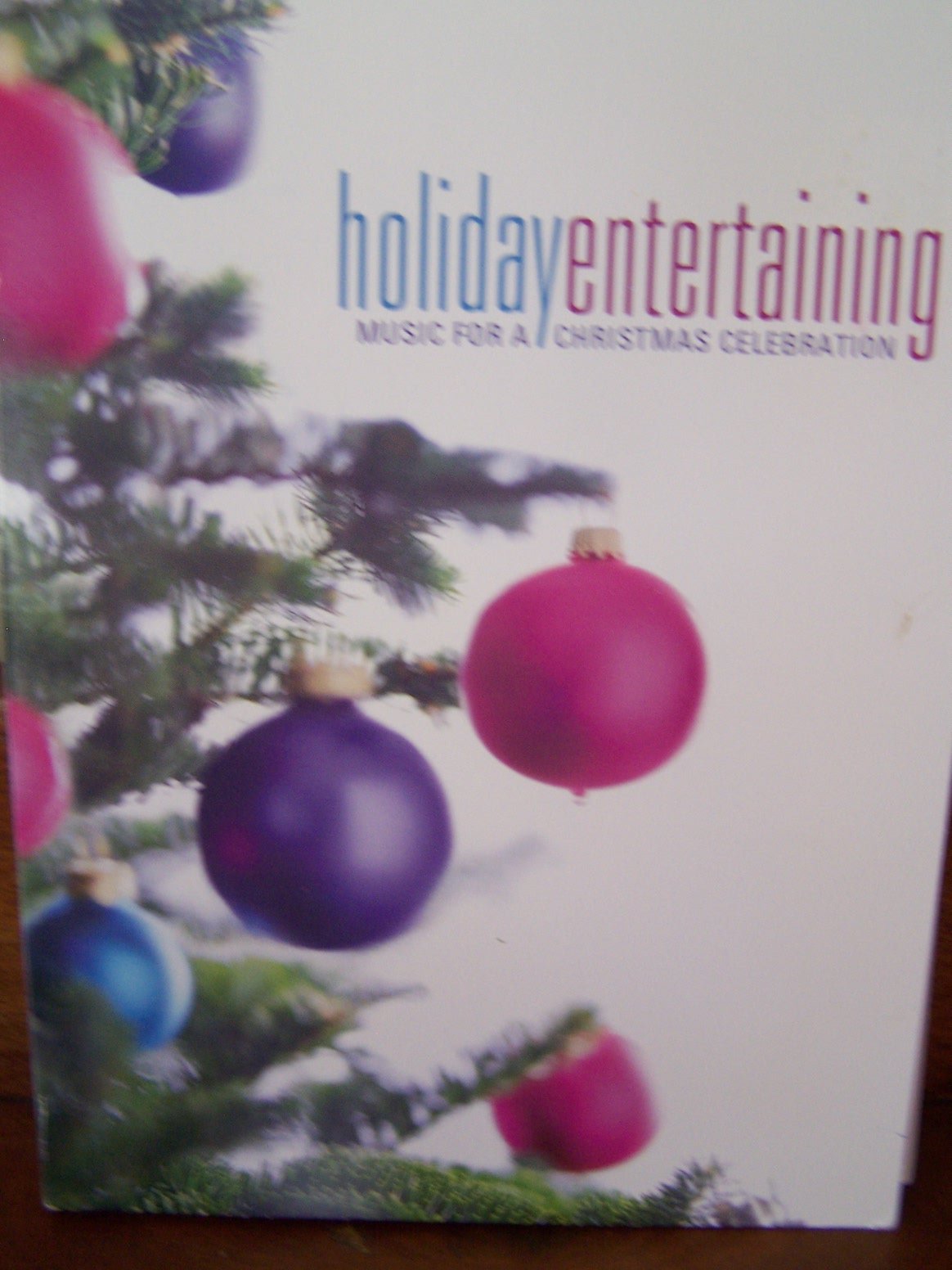 Holiday Entertaining Music For a Christmas Celebration [Audio CD]