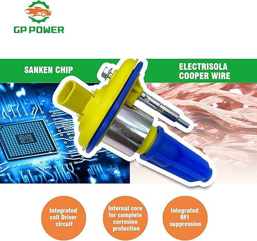 Miniatura 3 de Bobina de encendido UF303 Juego de 6 compatibles con Buick Rainier Chevrolet Colorado Trailblazer GMC Canyon Envoy Hummer H3 SUZUKI Ascender