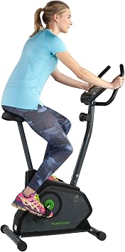 Tunturi Cardio Fit Upright Exercise Bike with Heart Rate Monitor