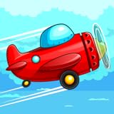 Fun to Play! Metal Airplane Race over Skies