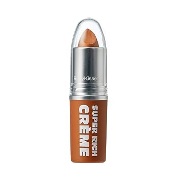 Ruby Kisses Super Rich Creme Lipstick, Hydrating Full Coverage Long Lasting Highly Pigmented Smooth Apply Lip Makeup for Women Men Golden Key