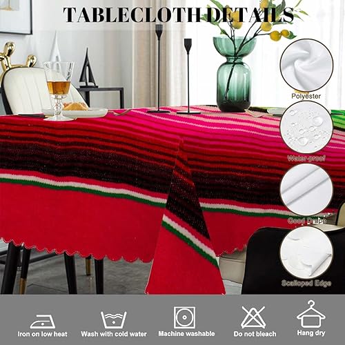 Miniatura 10 de Swono Mantel rectangular de camuflaje de 52 x 70 pulgadas, diseño de camuflaje militar, selva, antiaceite, para mesas de comedor, fiestas,