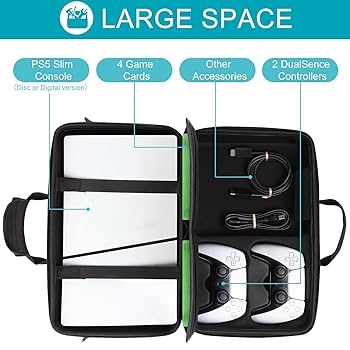 Plantation - PS5 PlayStation5 amazonトートバッグ付き Amazon.com: Hard Shell Carrying Case PS5, Portable