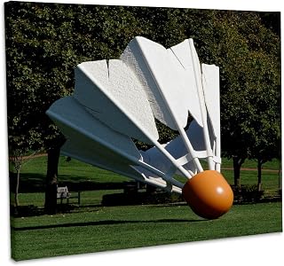 3dRose, Shuttlecock Kansas City Lawn, Museum Grade Canvas Wrap 10x8