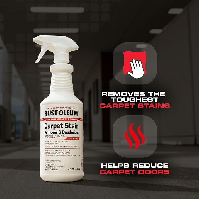 Removedor y Desodorante para Alfombras Rust-Oleum 32oz 6 Pack miniatura 4