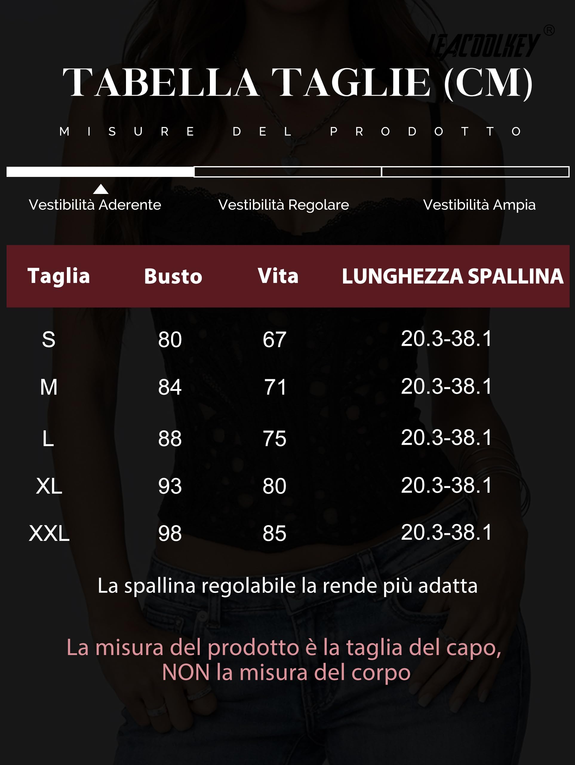 LEACOOLKEY Corset pour femme, bustier sexy en dentelle et maille, haut court avec bretelles pour sorties, soirées, rendez-vous et fêtes