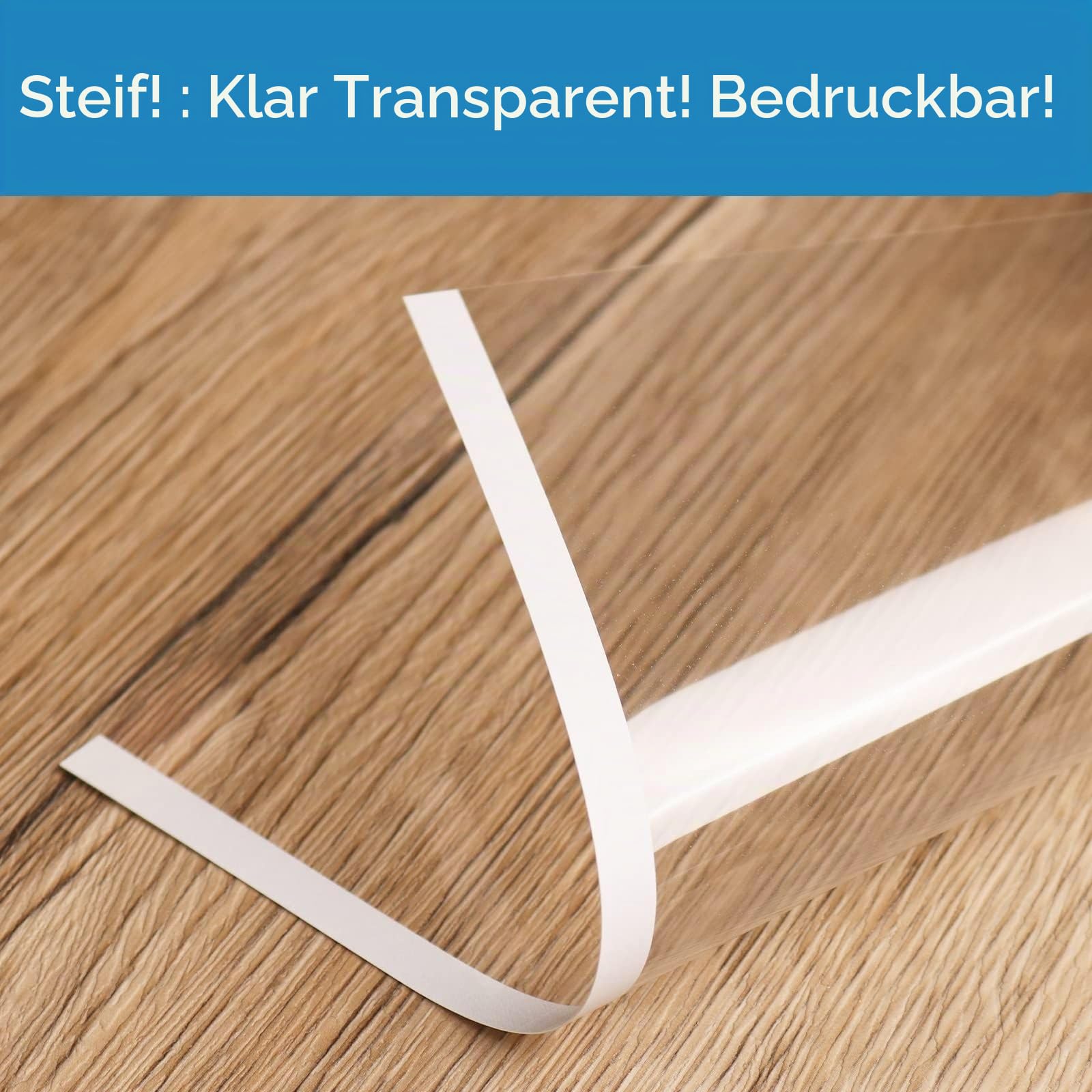 A4 Transparente Inkjet-OHP-Folie mit Senser Trip für Tintenstrahldrucker, 20 Blatt, zur Verwendung beim Bild- und Designdruck