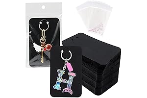 ZYNERY 100-Piece Keychain Display Card Ensemble