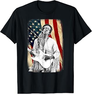 Star Spangled Banner American Flag Vintage Band T-Shirt