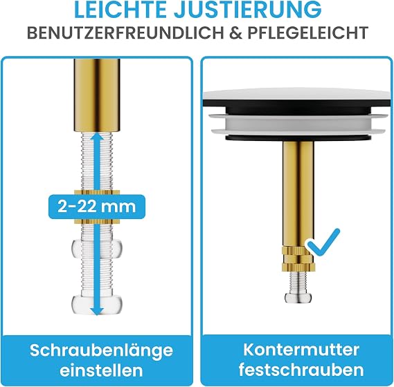 Bächlein Premium Bath Plug