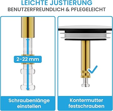 Bächlein Premium Bath Plug