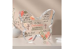 Christian Confirmation Gifts for Adult Women: Butterfly Acrylic Plaque