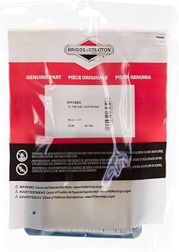 Briggs & Stratton 491588S Genuine Flat Air Filter