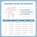 MICHLEY Sac de couchage bébé avec jambes manches longues Portable sac de couchage pour les garçons filles 3-4T, Petit lapin, bébé en bas de gamme, 9 Months-6T, Conceptions animales, Flanelle, Lave-linge en machine