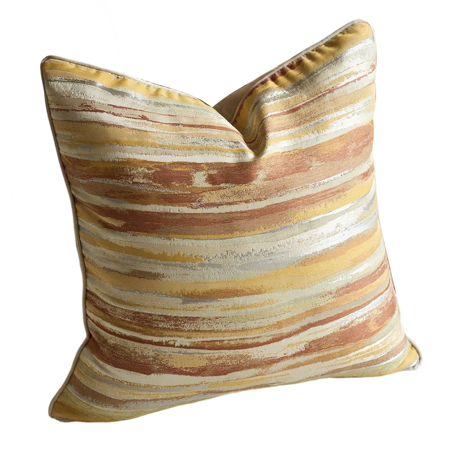 Pissente 4pcs Decorative Throw Pillow Covers, Polyester Soft Boho Patterned Pillowcases, Perfect for Living Room Couch and Bed Home Decor (45.7x45.7cm / 18x18in)