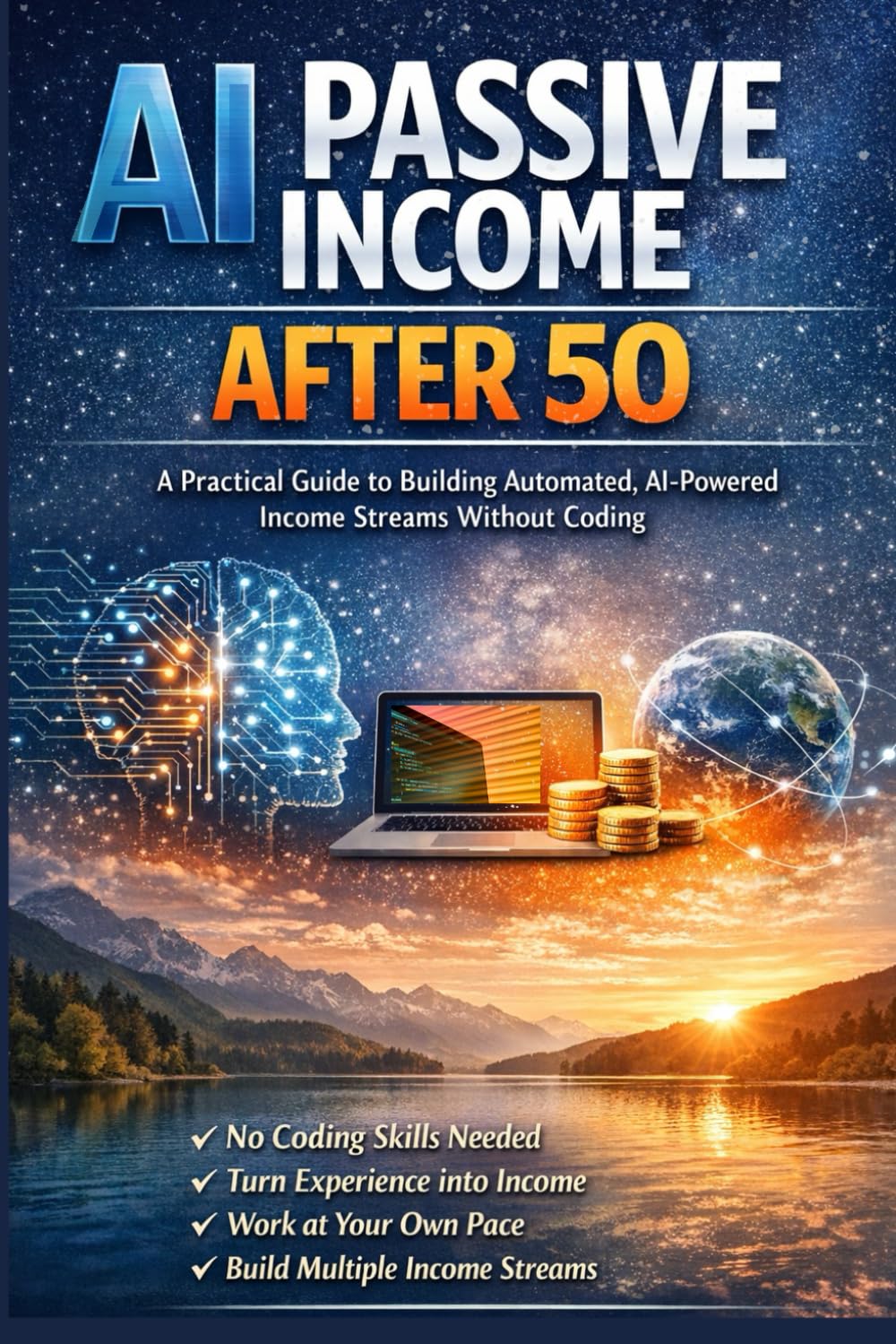 AI Passive Income After 50: A Practical Guide to Building Automated, AI-Powered Income Streams Without Coding