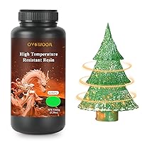 Vista 1 de Resina de impresora 3D resistente a altas temperaturas, hasta 536.0 °F, resina de impresión 3D de alta precisión para ingeniería, piezas