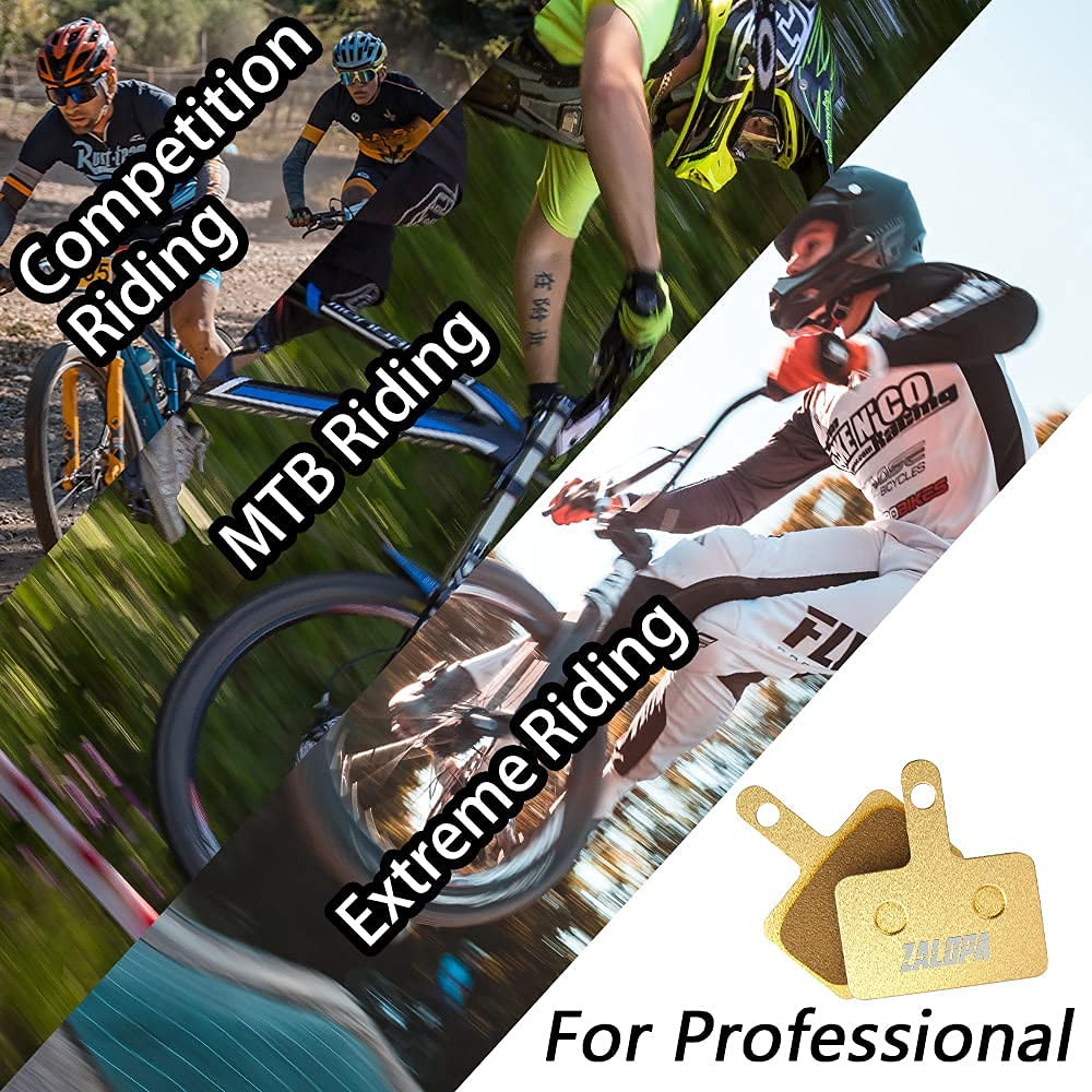 Chooee Scheibenbremsbeläge Halbmetallisch – 2 Paar Für Shimano, Tektro & TRP Bremsen
