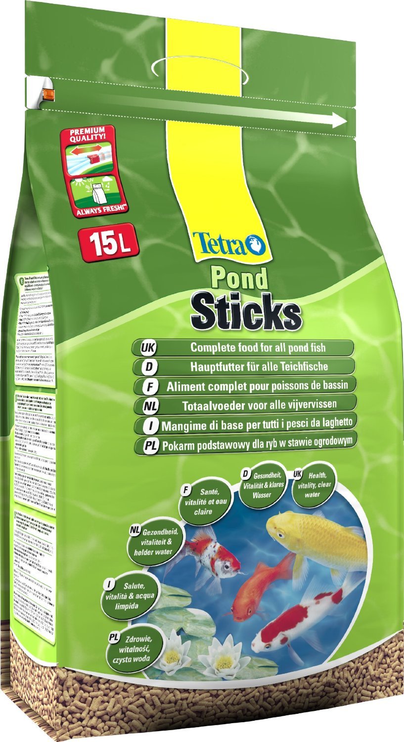 Tetra Pond Schwimmendes Futter Sticks 1,68 kg Beutel