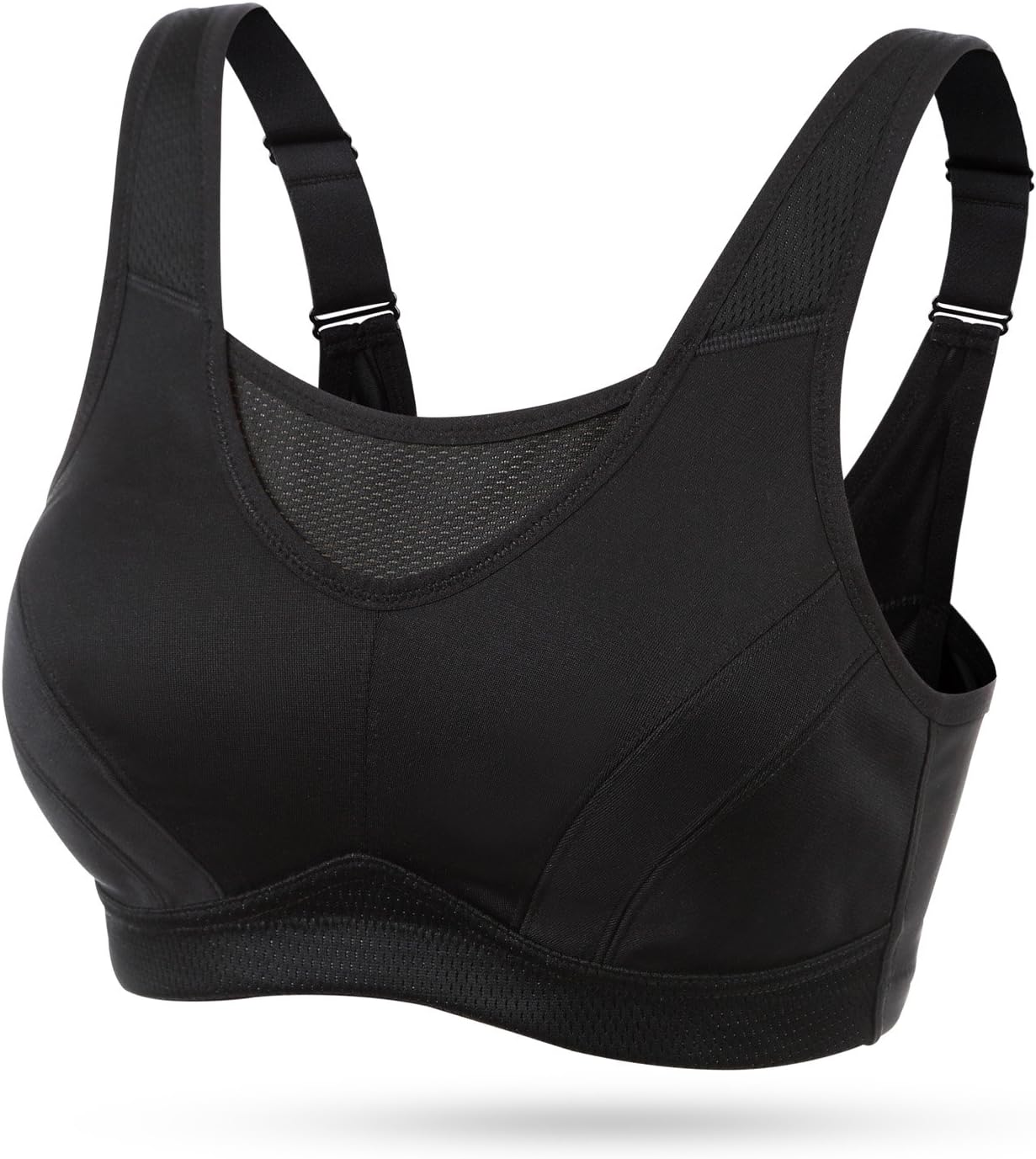 Women's High Impact Sports Bra High Support Wireless Adjustable Plus Size for Large Breasts