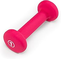 Marcy Neoprene Dumbbells - Non-Slip Colored Hand Weights for Home Gym, 1-20 lbs Singles