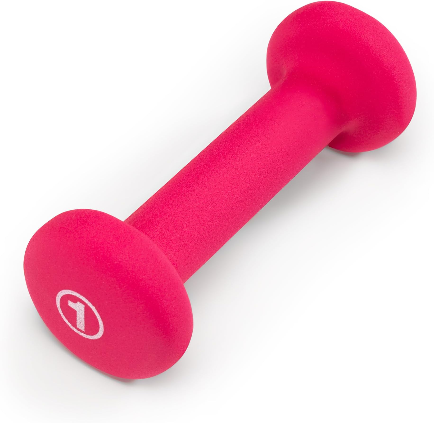 Colored Neoprene Dumbbell (Sold in Singles or Set) Hand Weights, Exercise Free Weights for Home Gym