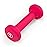 Marcy Neoprene Dumbbell, Single Piece, 1-lb, Fuchsia