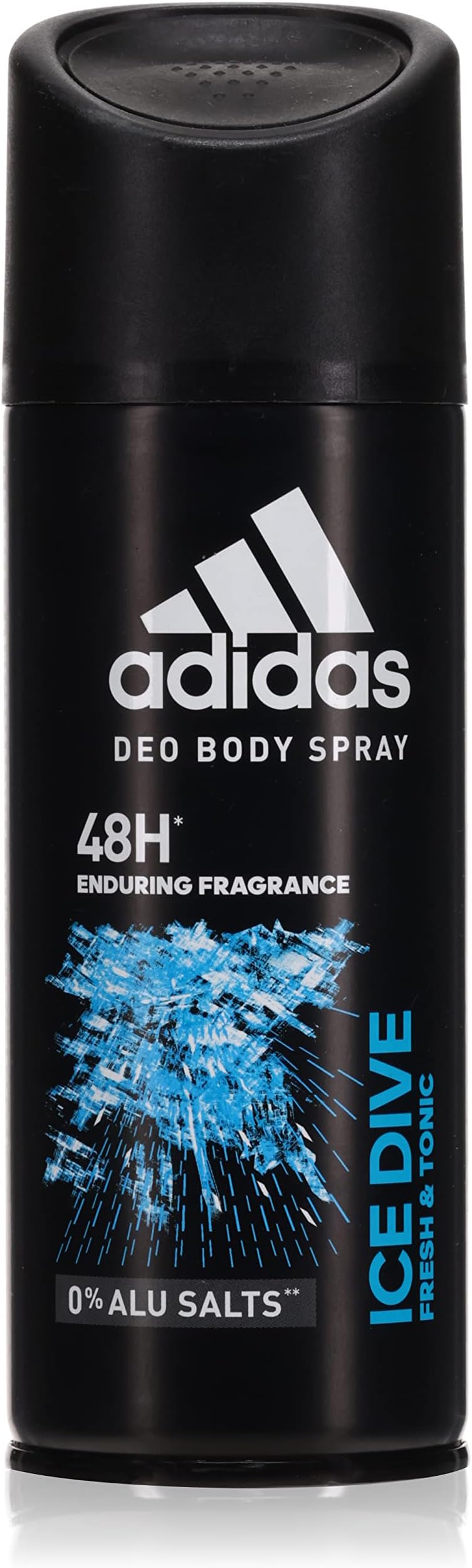 Adidas Ice Dive 24 Hours Fresh Boost Cool Tech Deodorant Body Spray for Men, 4 Ounce