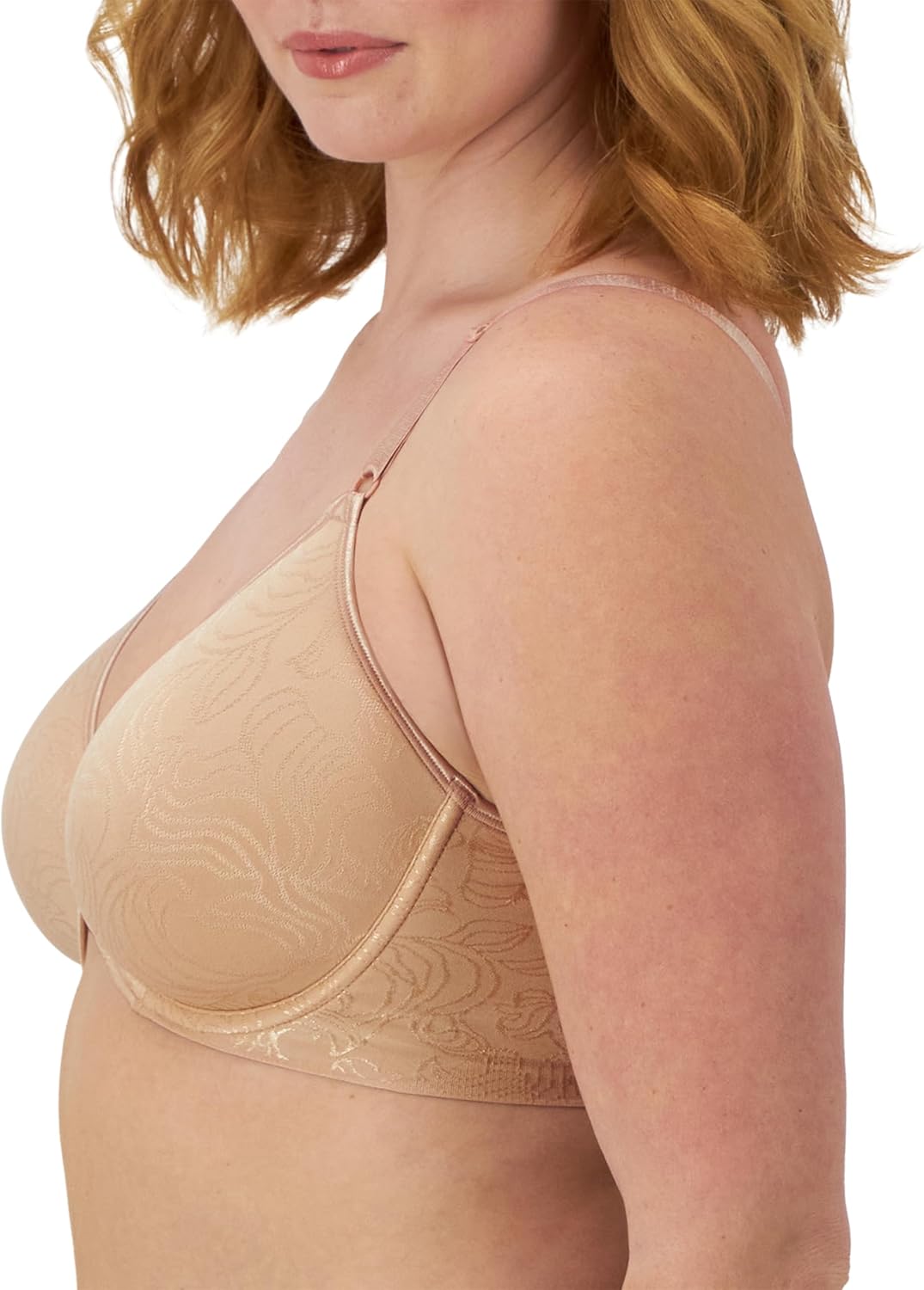 Bali Women's Underwire Bra with Front Close, Comfort Revolution Shaping T-Shirt Bra, Full Coverage (Plus Sizes) - Image 2