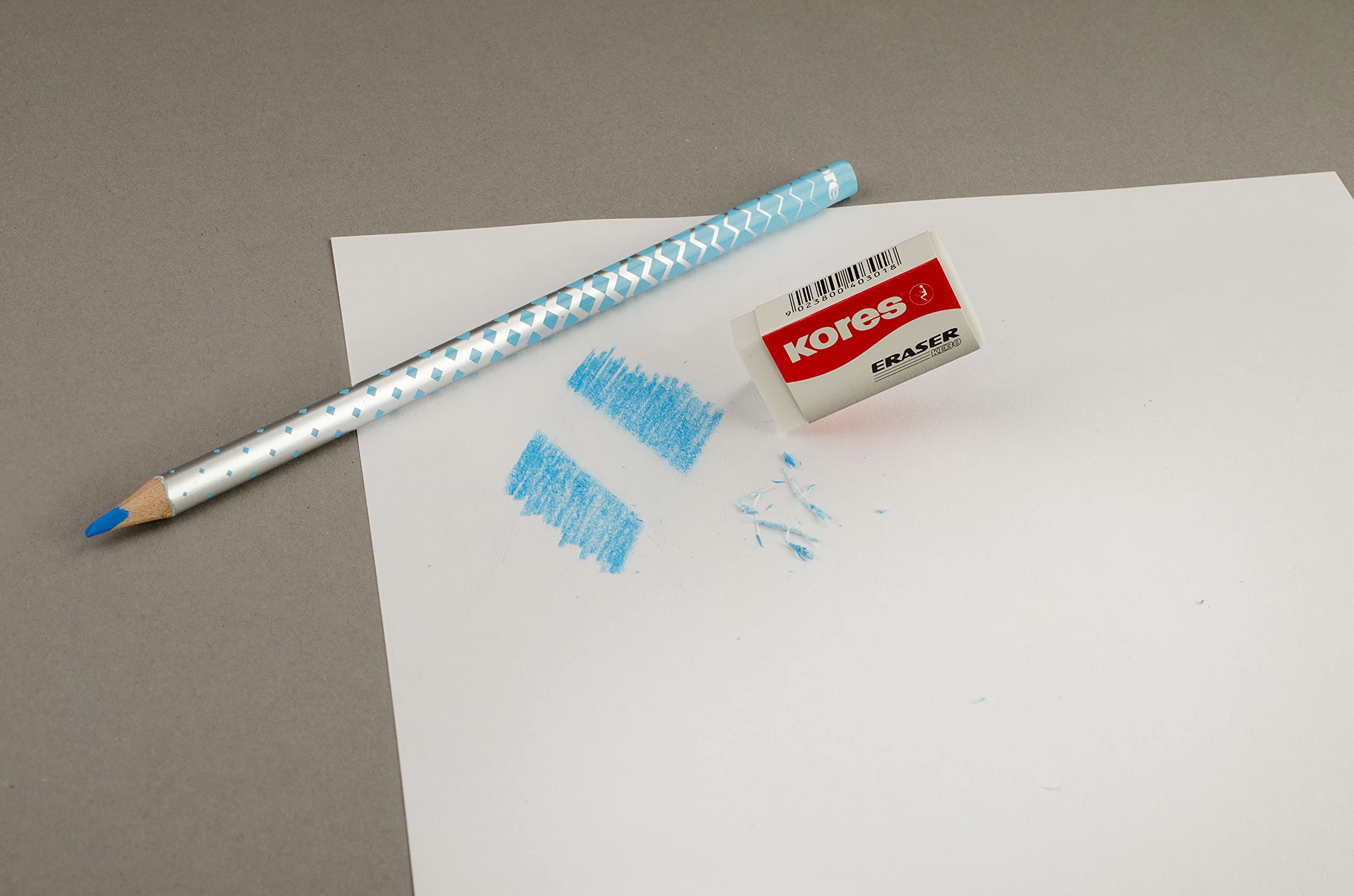 Kores Kolores Pastel - Matite Colorate 24 Pezzi | Tonalità Pastello Per Carta Chiara E Scura | Ideali Per Bambini E Artisti